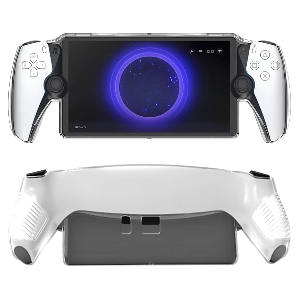 Techsuit - Φωτεινή Θήκη Σιλικόνης - PlayStation Portal Remote Player - Διάφανο
