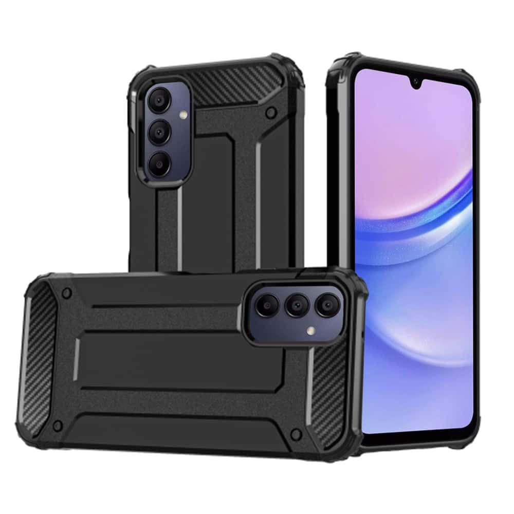 Techsuit Hybrid Armor - θήκη για Samsung Galaxy A15 / 5G - Μαύρο