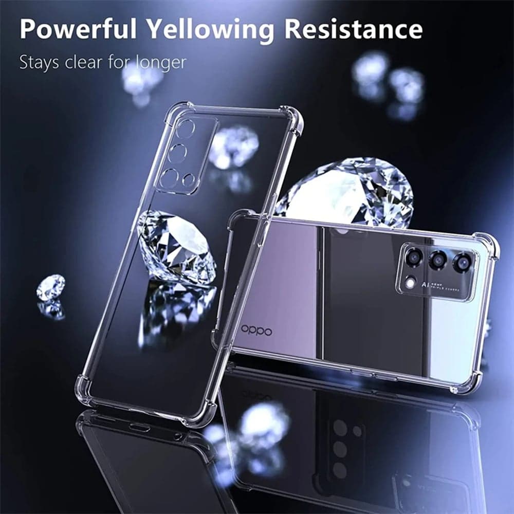 Techsuit Shockproof Clear Silicone - θήκη για Oppo Reno10 - Διάφανο 6