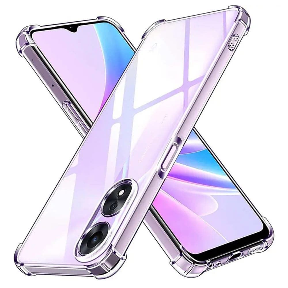 Techsuit Shockproof Clear Silicone - θήκη για Oppo A58 5G / A78 - Διάφανο