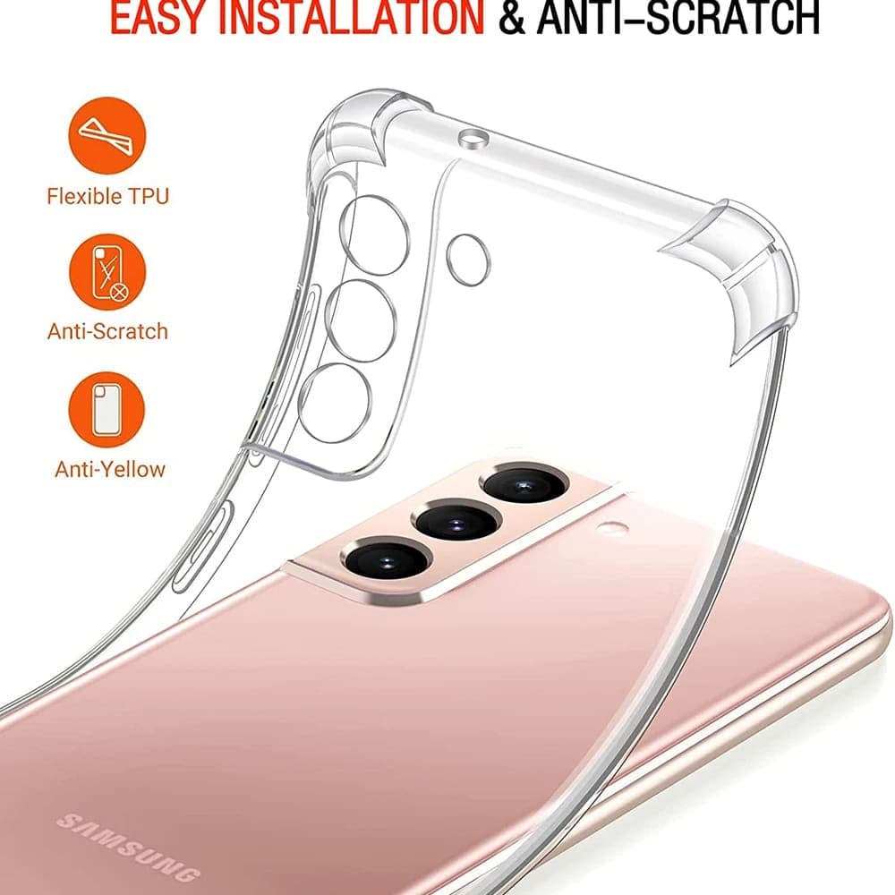 Techsuit Shockproof Clear Silicone - θήκη για Samsung Galaxy A54 - Διάφανο 4