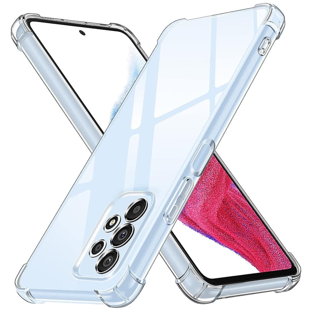 Techsuit Ανθεκτική Διαφανής Σιλικόνη - θήκη για Samsung Galaxy A53 5G - Διάφανο