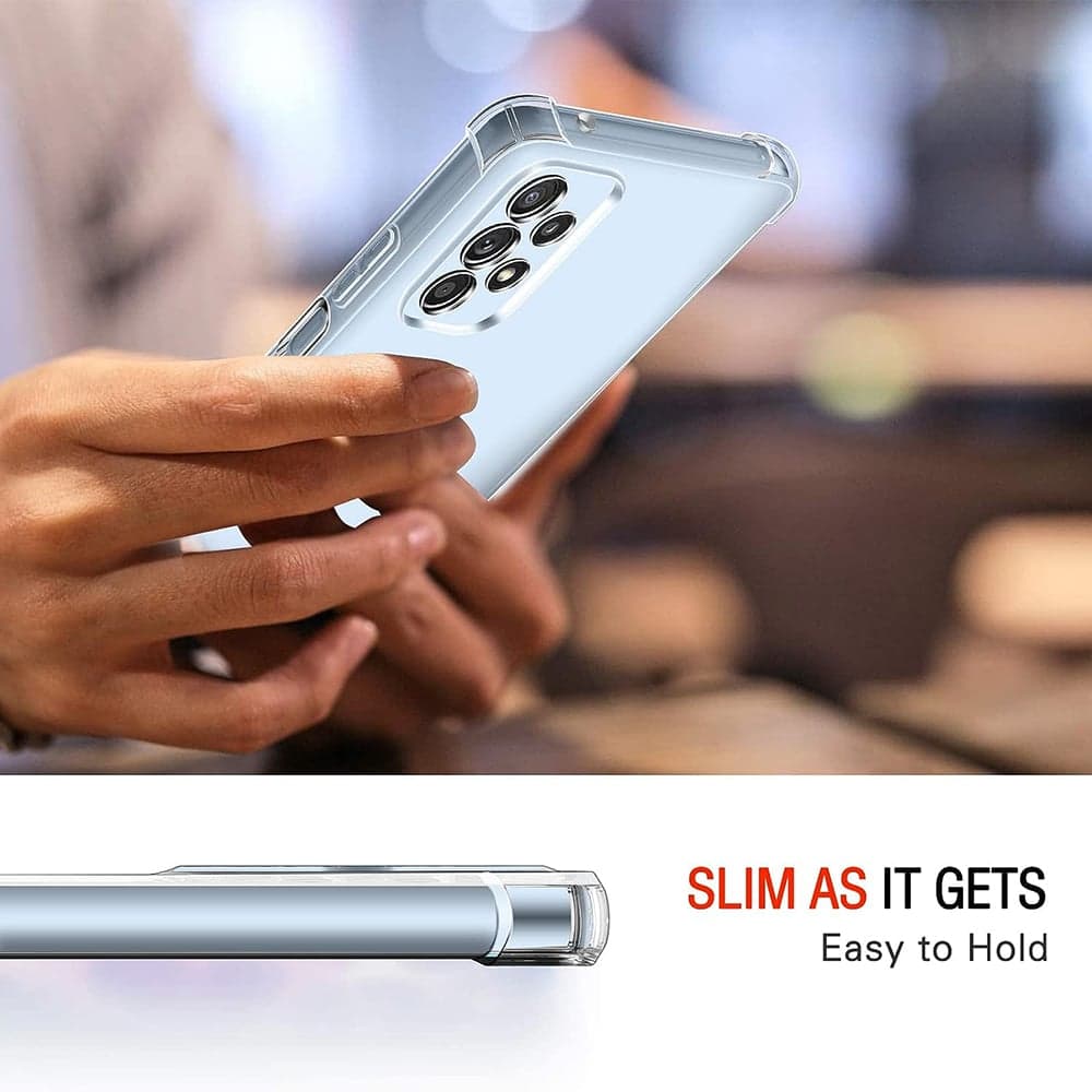 Techsuit Ανθεκτική Διαφανής Σιλικόνη - θήκη για Samsung Galaxy A53 5G - Διάφανο 6