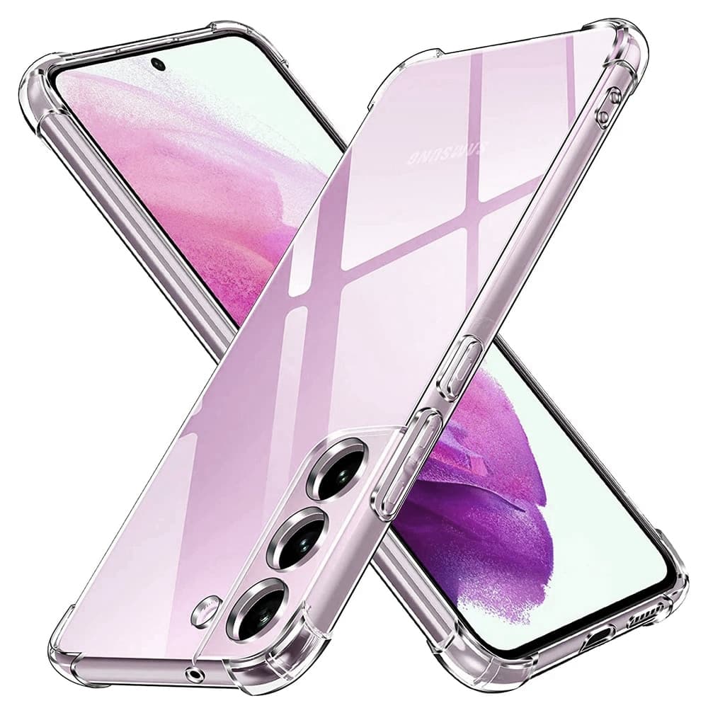 Techsuit Shockproof Clear Silicone - θήκη για Samsung Galaxy S21 FE 5G - Διάφανο