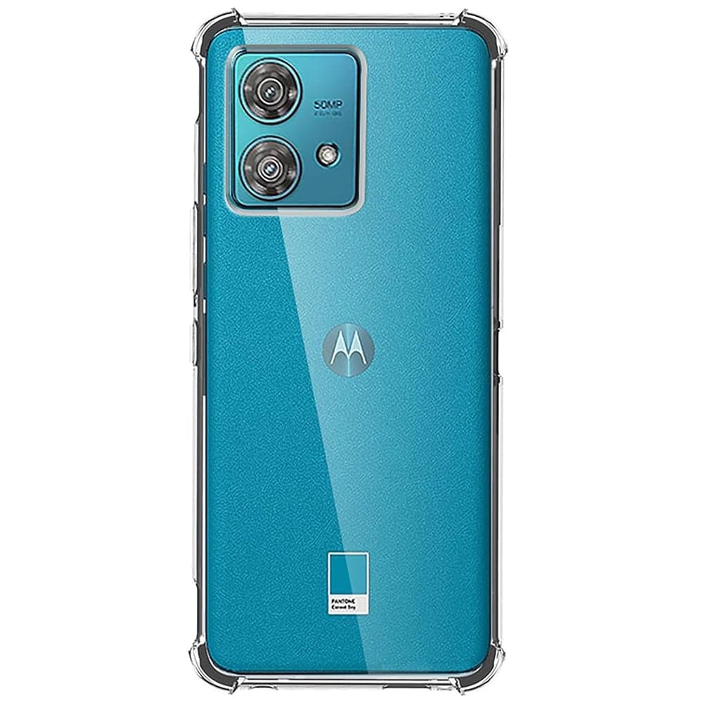 Techsuit Shockproof Clear Silicone - Motorola Edge 40 Neo - Διάφανο 2