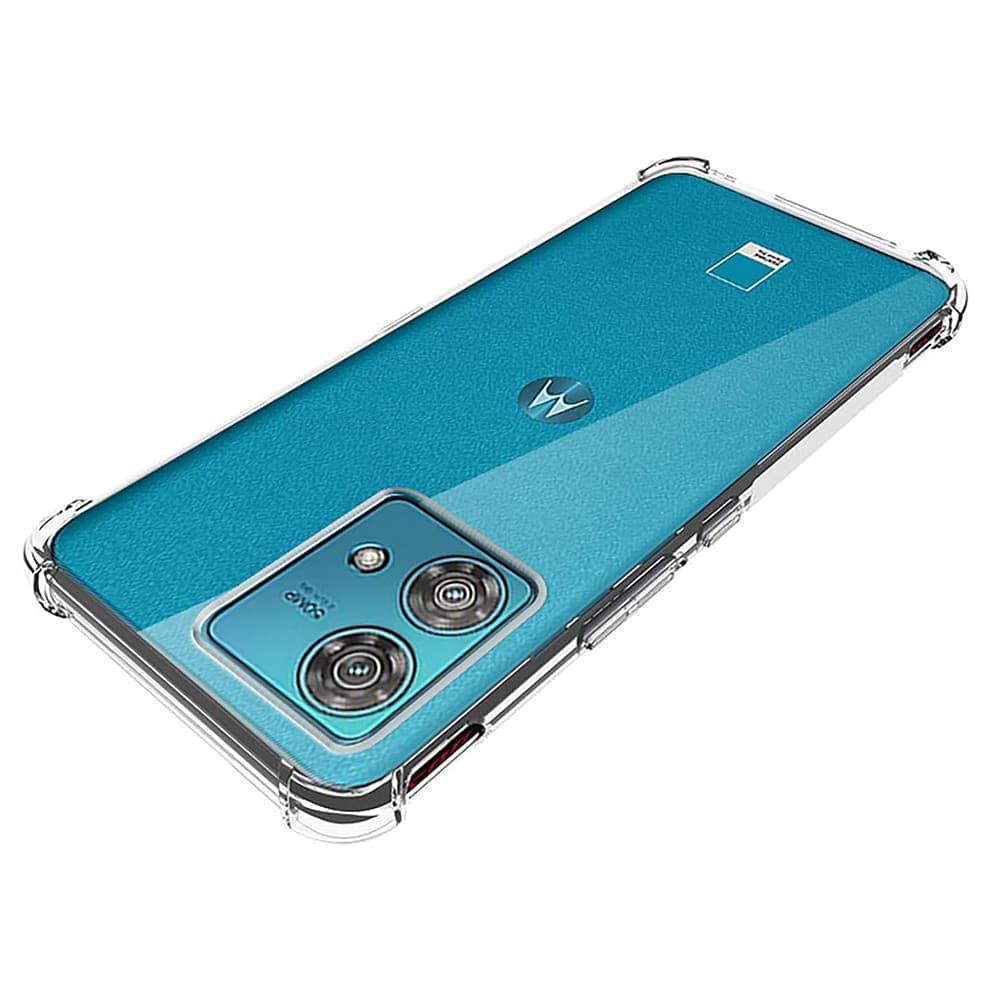 Techsuit Shockproof Clear Silicone - Motorola Edge 40 Neo - Διάφανο 3