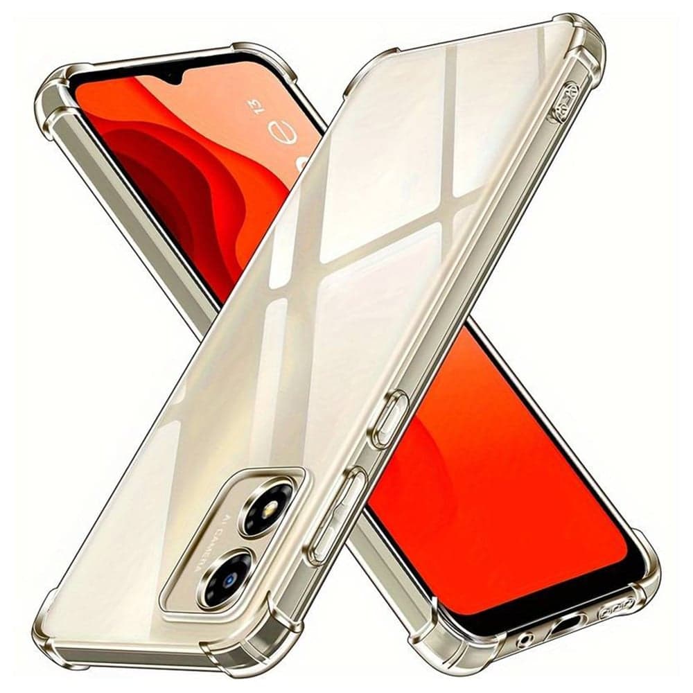 Techsuit Shockproof Clear Silicone - Motorola Moto E13 - Διάφανο