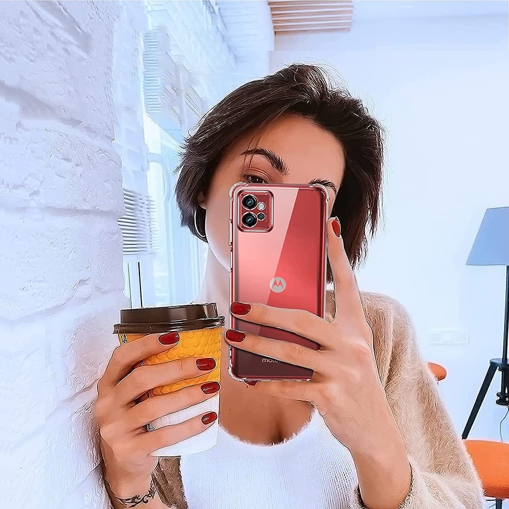 Techsuit Shockproof Clear Silicone - Motorola Moto G32 - Διάφανο 6