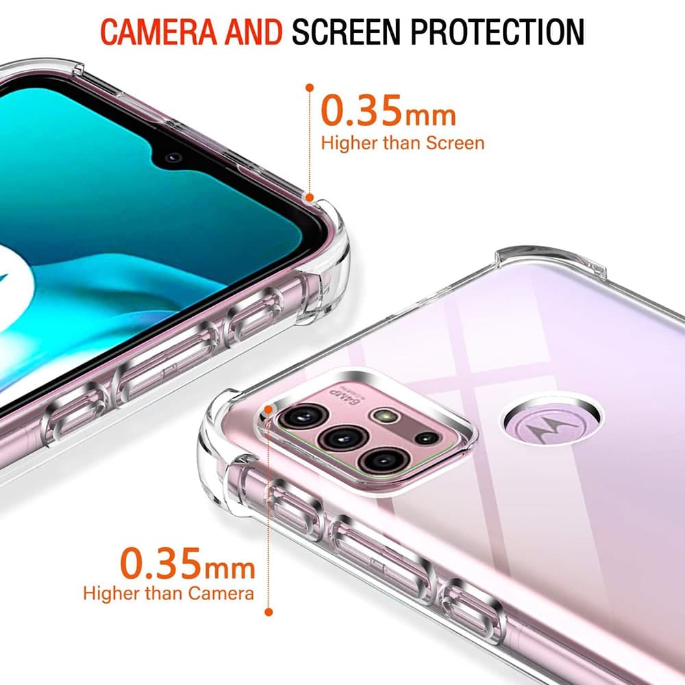 Techsuit Shockproof Clear Silicone - Motorola Moto G10 / G20 G30 - Διάφανο 2