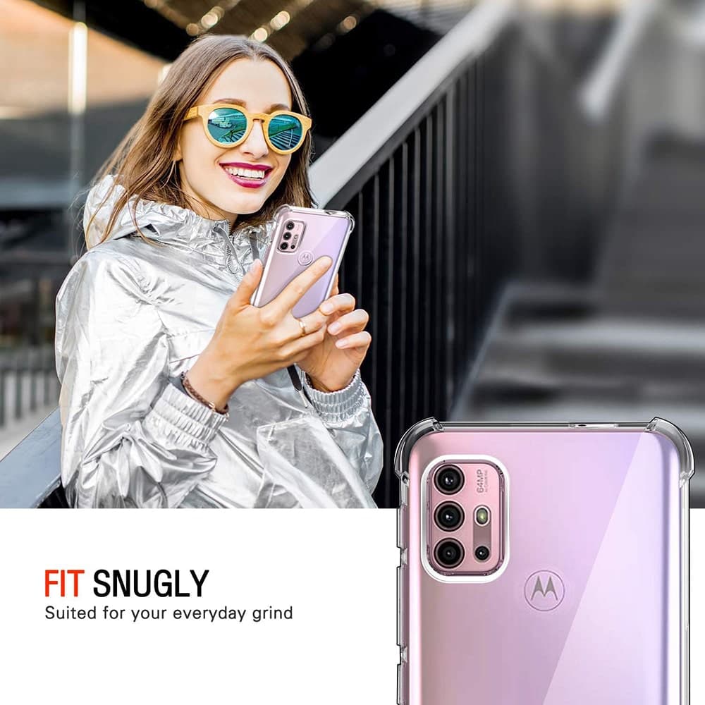 Techsuit Shockproof Clear Silicone - Motorola Moto G10 / G20 G30 - Διάφανο 4