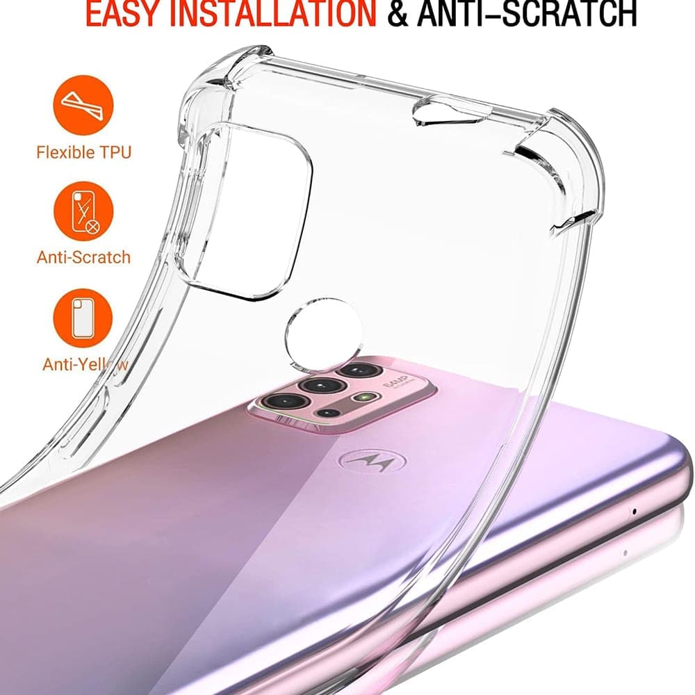 Techsuit Shockproof Clear Silicone - Motorola Moto G10 / G20 G30 - Διάφανο 5