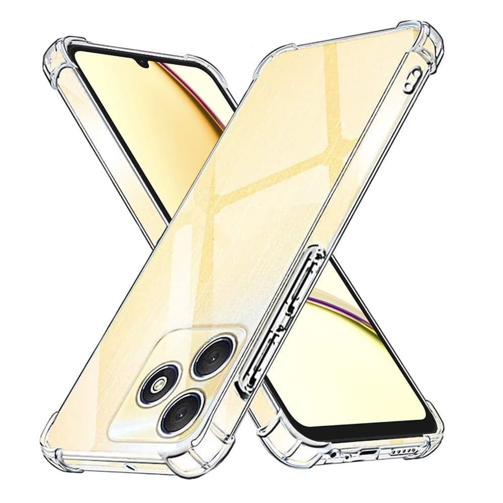 Techsuit Shockproof Clear Silicone - Realme C53 - Διάφανο