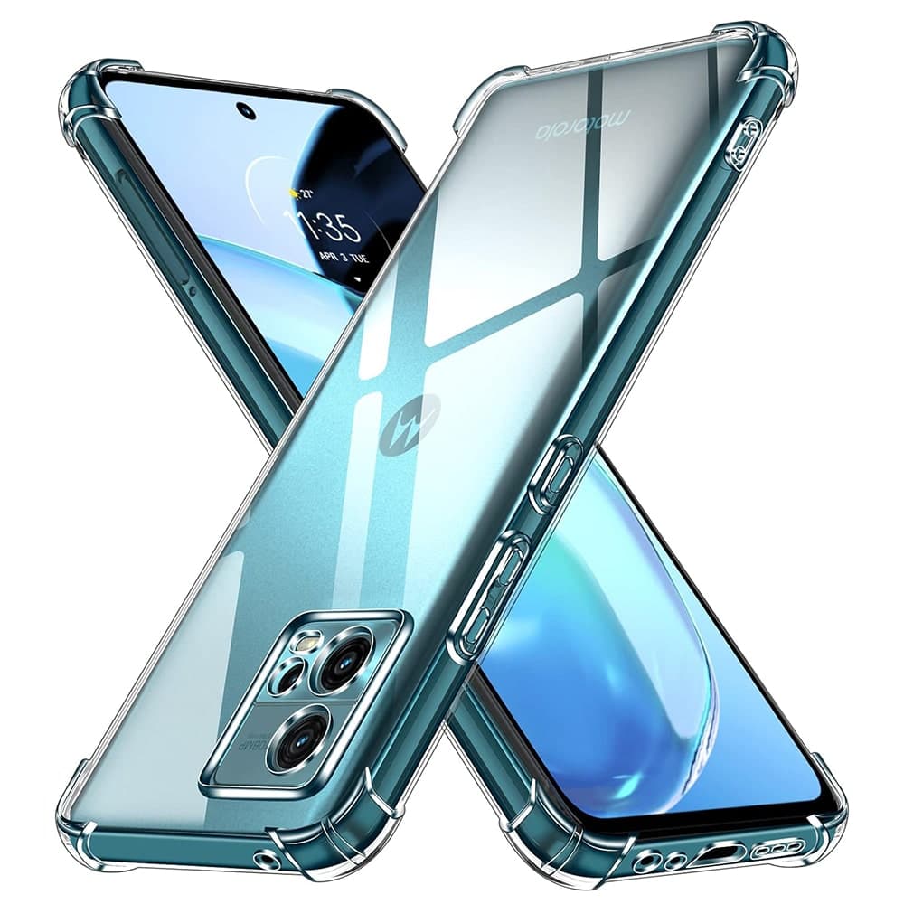 Techsuit Shockproof Clear Silicone - Motorola Moto G72 - Διάφανο