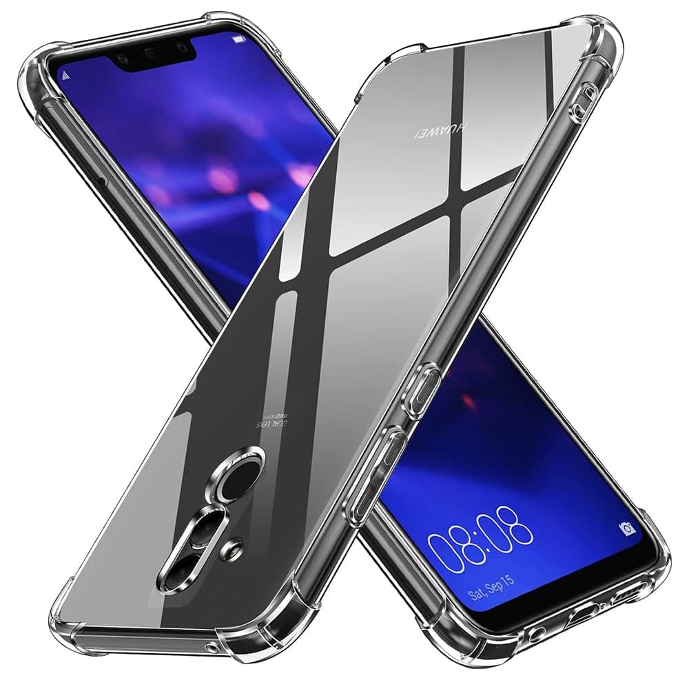 Techsuit Shockproof Clear Silicone - θήκη για Huawei Mate 20 lite - Διάφανο