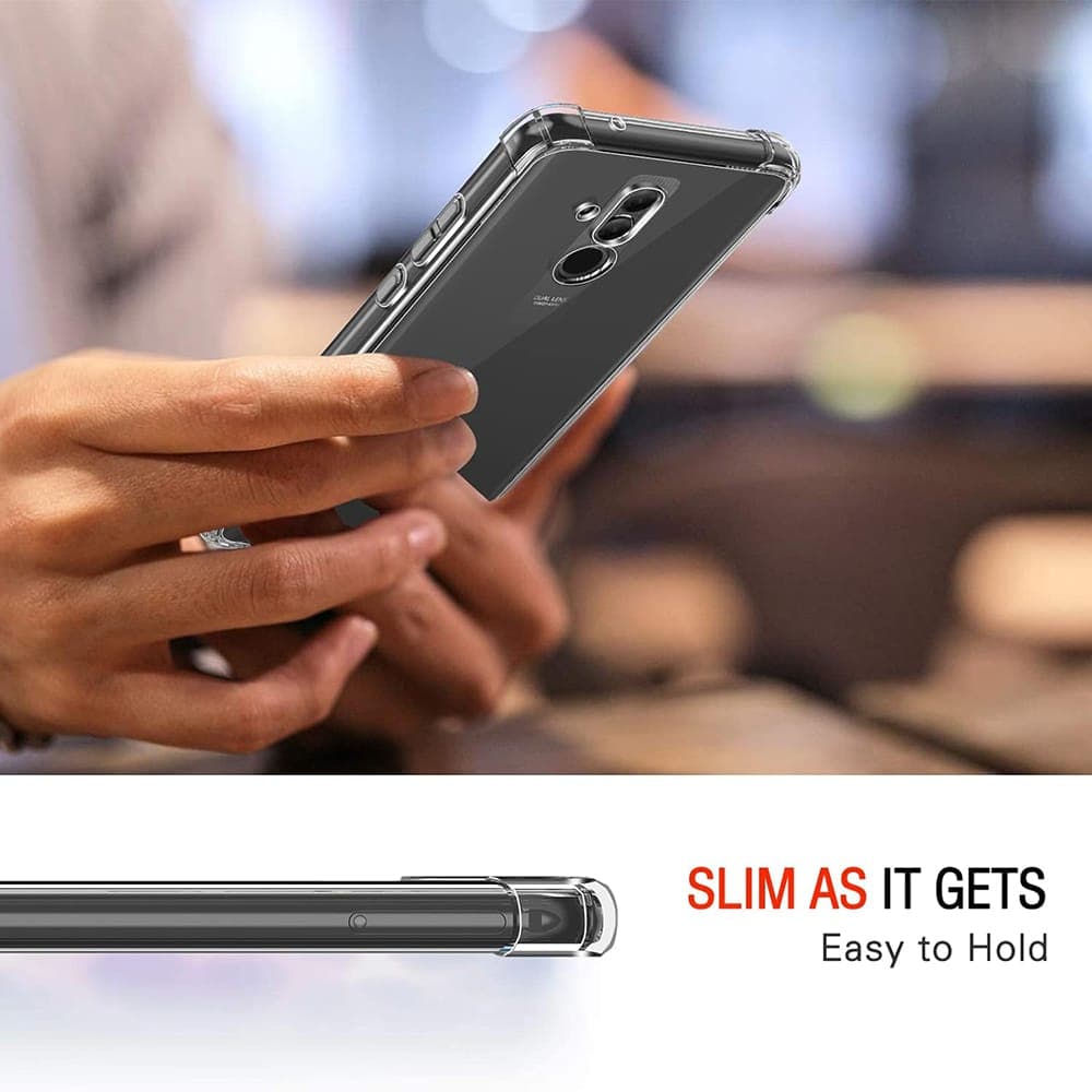 Techsuit Shockproof Clear Silicone - θήκη για Huawei Mate 20 lite - Διάφανο 5