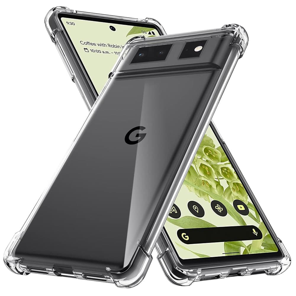 Techsuit Shockproof Clear Silicone - θήκη για Google Pixel 6 - Διάφανο