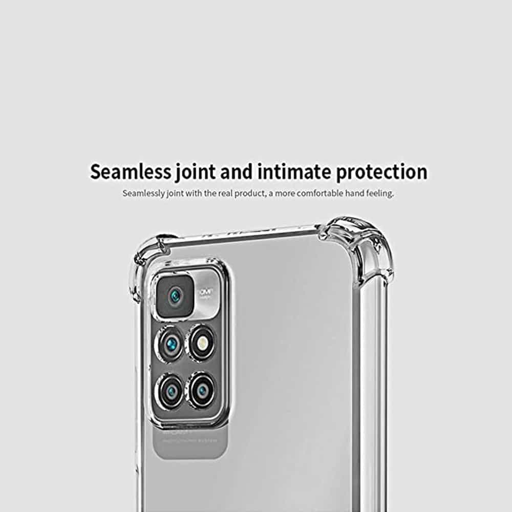 Techsuit Shockproof Clear Silicone - θήκη για Xiaomi Redmi 10 - Διάφανο 4