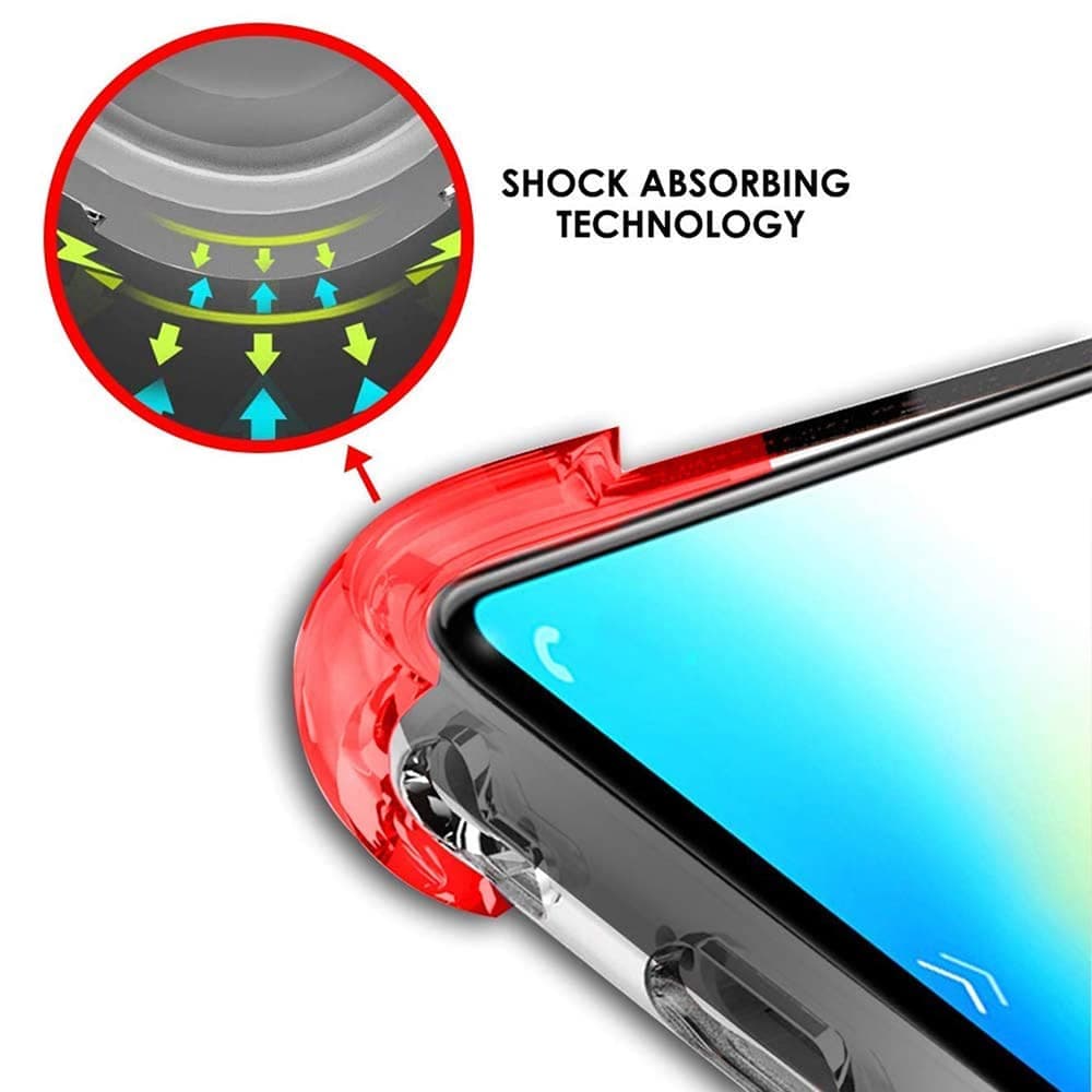 Techsuit Shockproof Clear Silicone - θήκη για Xiaomi Redmi 9C - Διάφανο 3