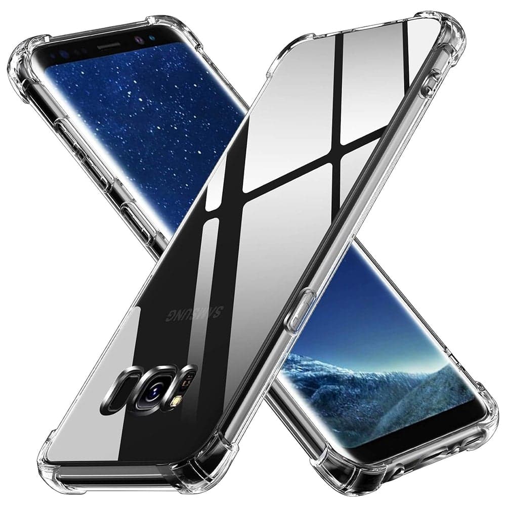 Techsuit Shockproof Clear Silicone - θήκη για Samsung Galaxy S8+ - Διάφανο