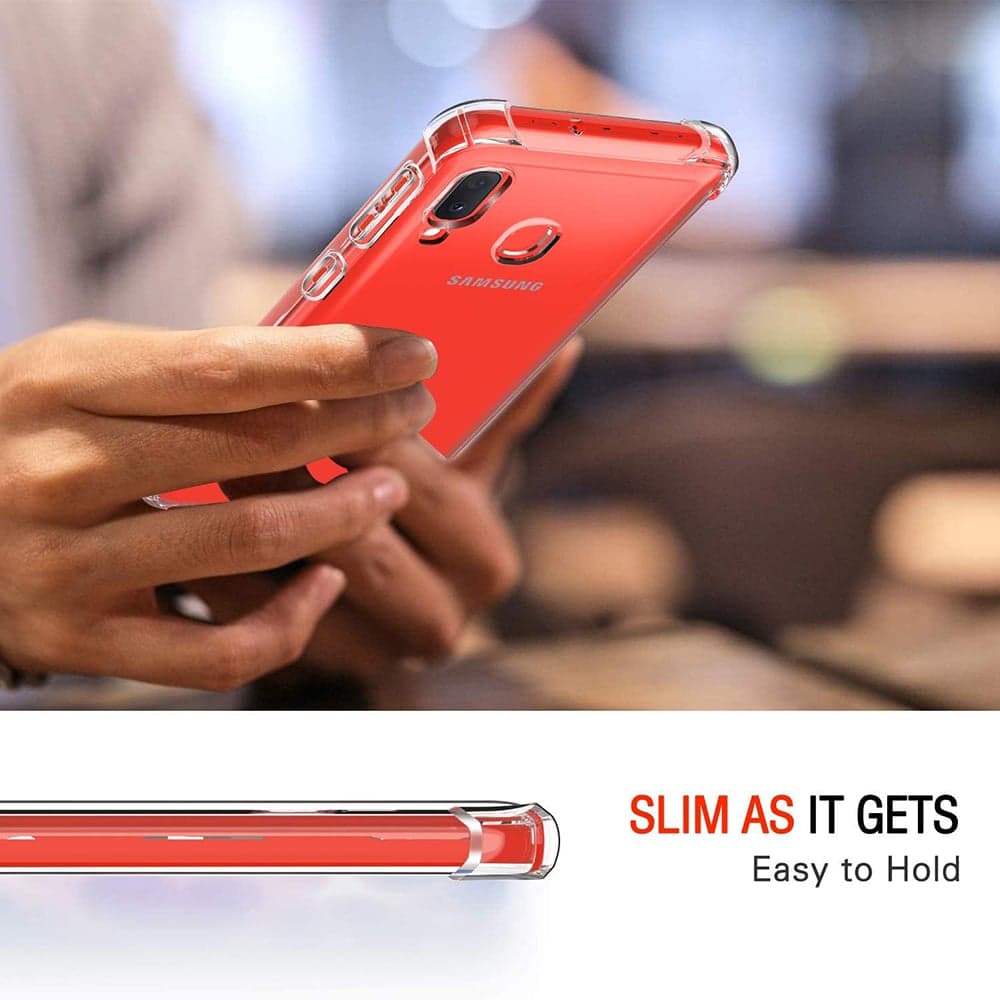 Techsuit Shockproof Clear Silicone - θήκη για Samsung Galaxy A20e - Διάφανο 2