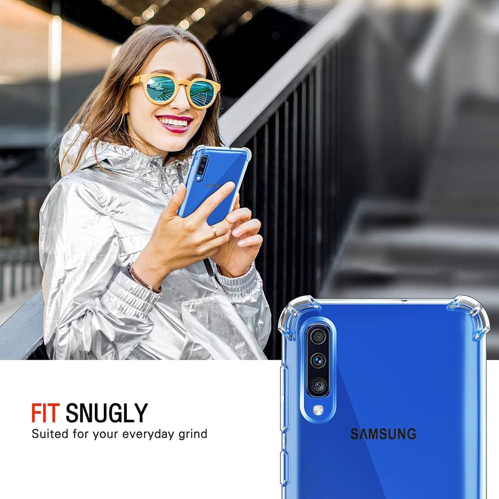 Techsuit - Shockproof Clear Silicone - Samsung Galaxy A30s / A50 A50s - Διάφανο 2