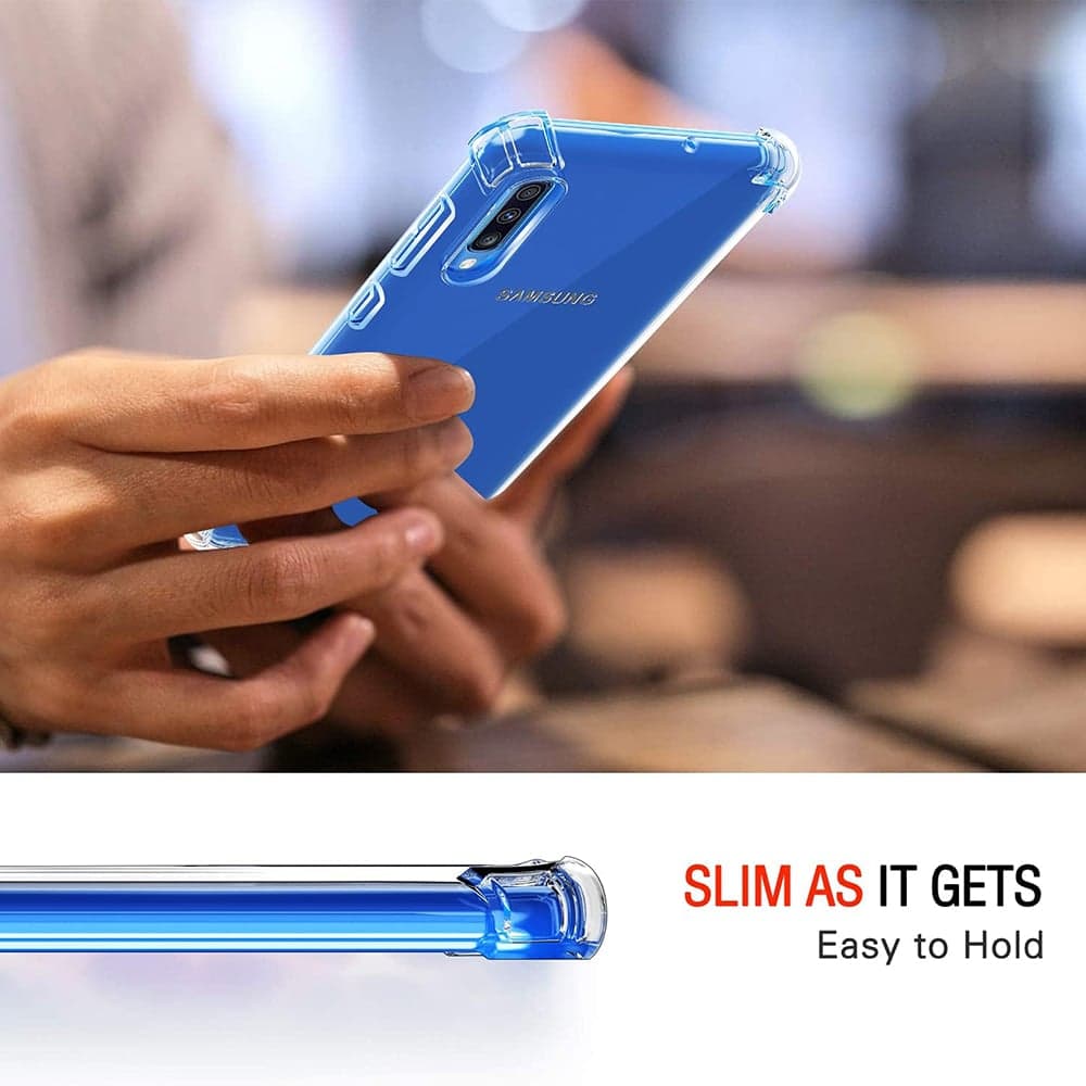 Techsuit - Shockproof Clear Silicone - Samsung Galaxy A30s / A50 A50s - Διάφανο 4