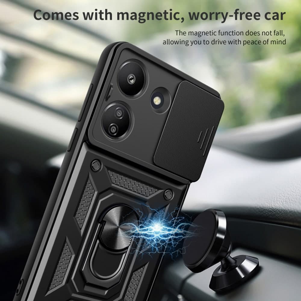Techsuit CamShield Series - θήκη για Xiaomi Redmi 13C - Μαύρο 2