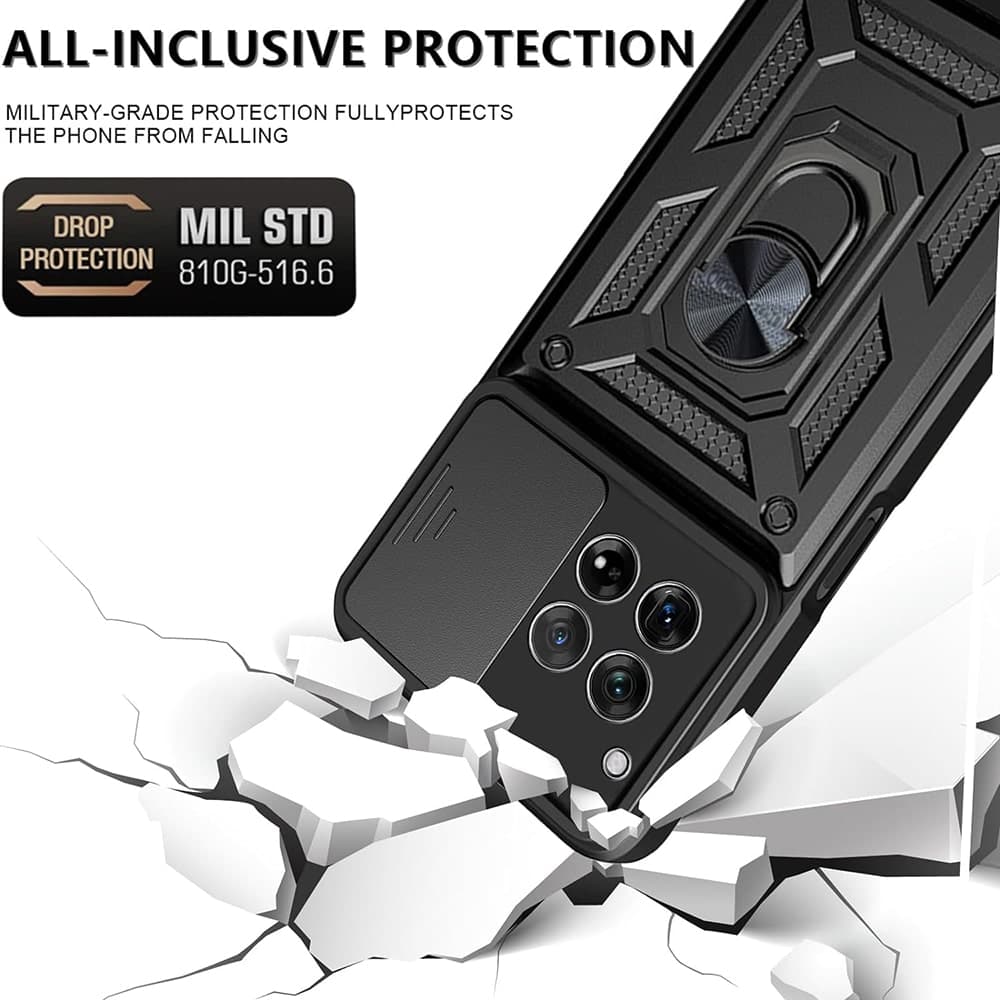 Techsuit CamShield Series - θήκη για Oneplus 12 - Μαύρο 5