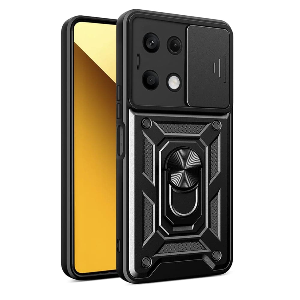 Techsuit CamShield Series - θήκη για Xiaomi Redmi Note 13 5G - Μαύρο