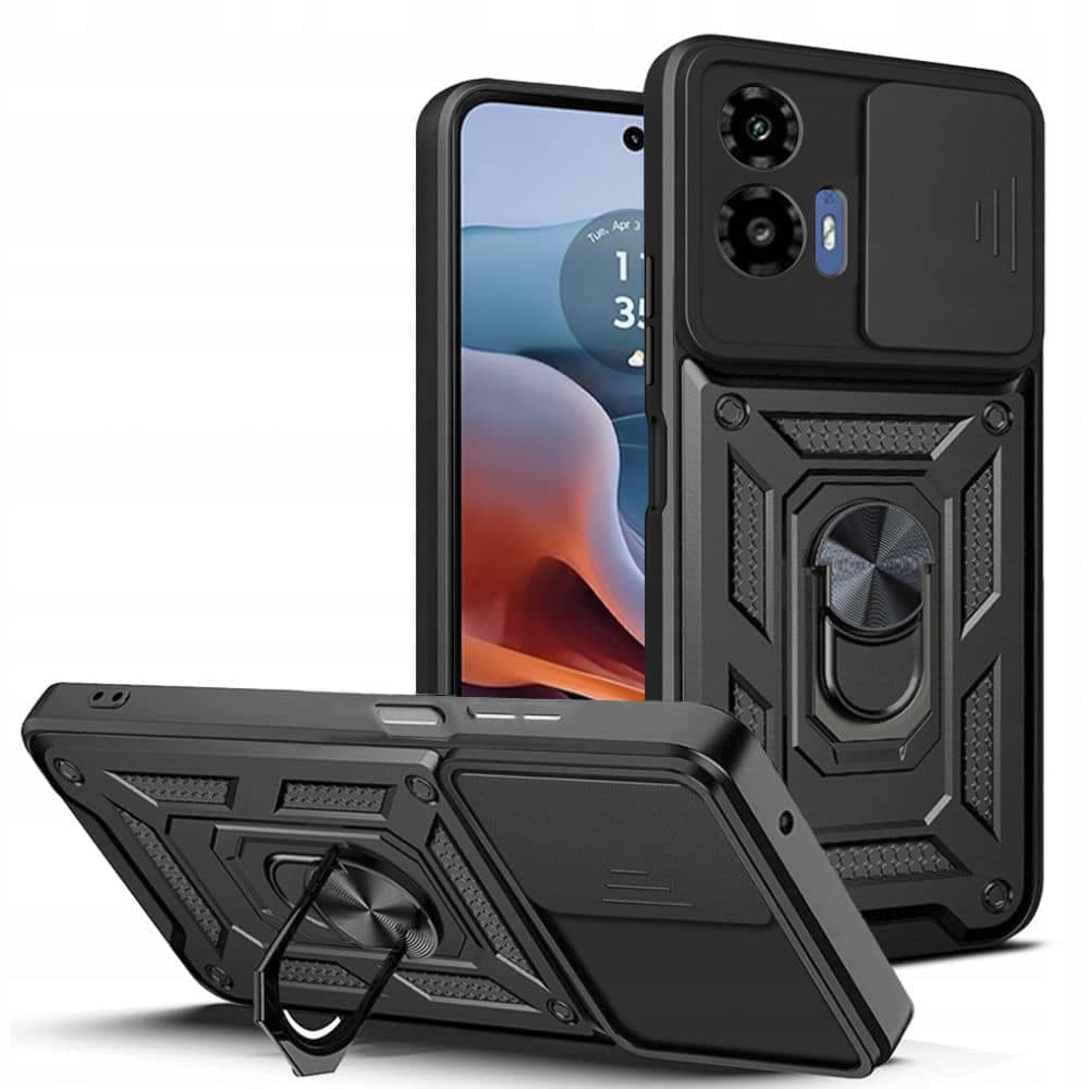 Techsuit CamShield Series - θήκη για Motorola Moto G34 / G45 - Μαύρο