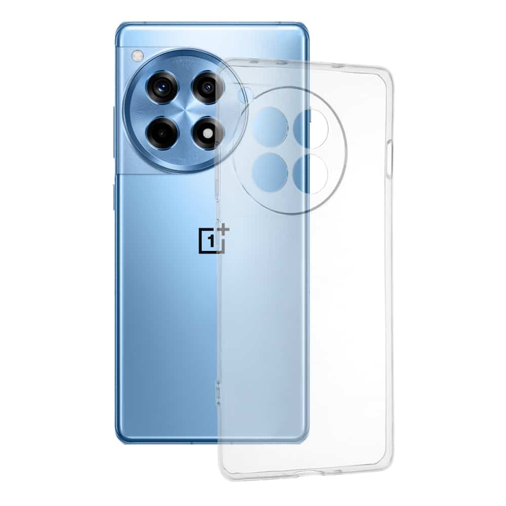 Techsuit Clear Silicone - Oneplus 12R - Διάφανο