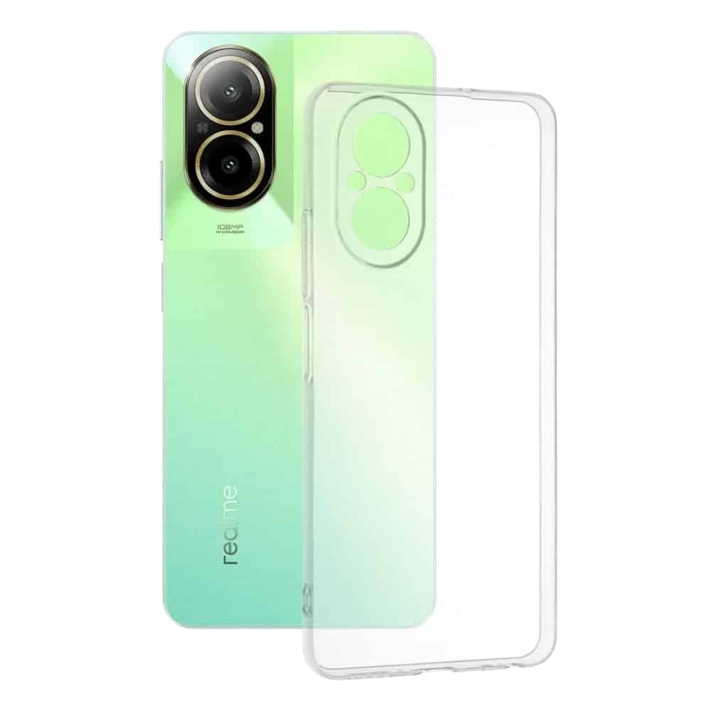 Techsuit Clear Silicone - Realme C67 4G - Διάφανο