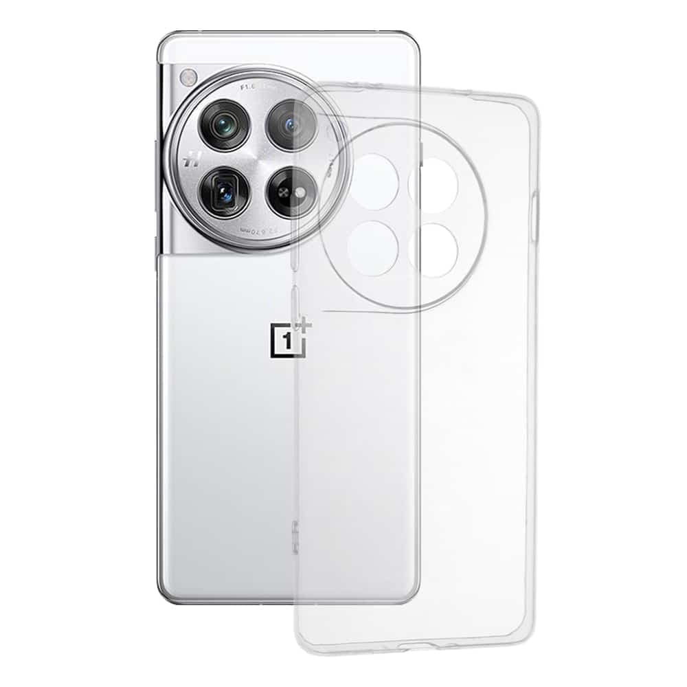 Techsuit Clear Silicone - Oneplus 12 - Διάφανο