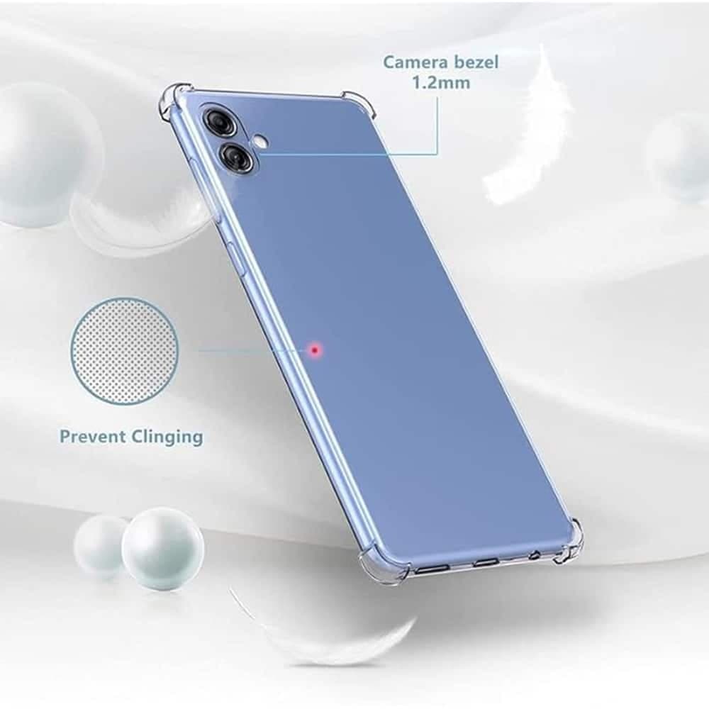 Techsuit Shockproof Clear Silicone - θήκη για Samsung Galaxy A04e - Διάφανο 2