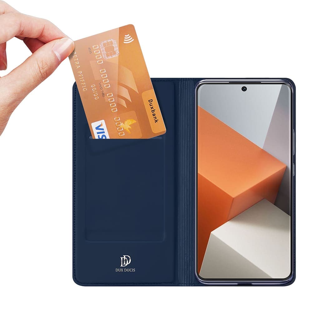 Dux Ducis Skin Pro - θήκη για Xiaomi Redmi Note 13 Pro+ 5G - Μαύρο 4