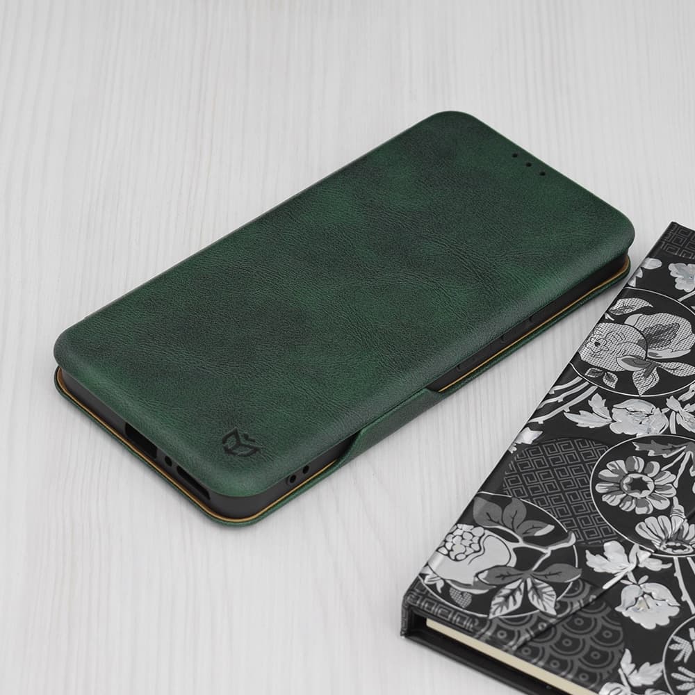 Techsuit Safe Wallet Plus - θήκη για Xiaomi Redmi Note 13 4G - Πράσινο 4