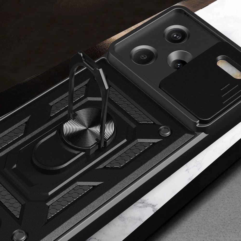 Techsuit CamShield Series - θήκη για Xiaomi Redmi Note 13 Pro+ 5G - Μαύρο 3