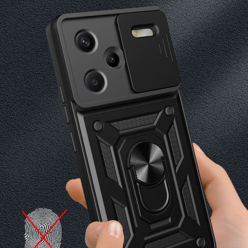 Techsuit CamShield Series - θήκη για Xiaomi Redmi Note 13 Pro+ 5G - Μαύρο 6