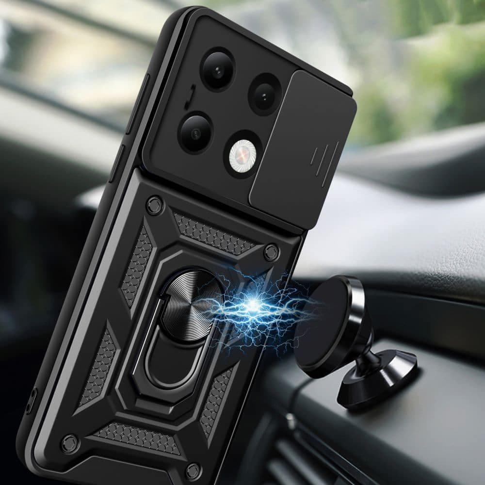 Techsuit CamShield Series - θήκη για Xiaomi Redmi Note 13 4G - Μαύρο 3