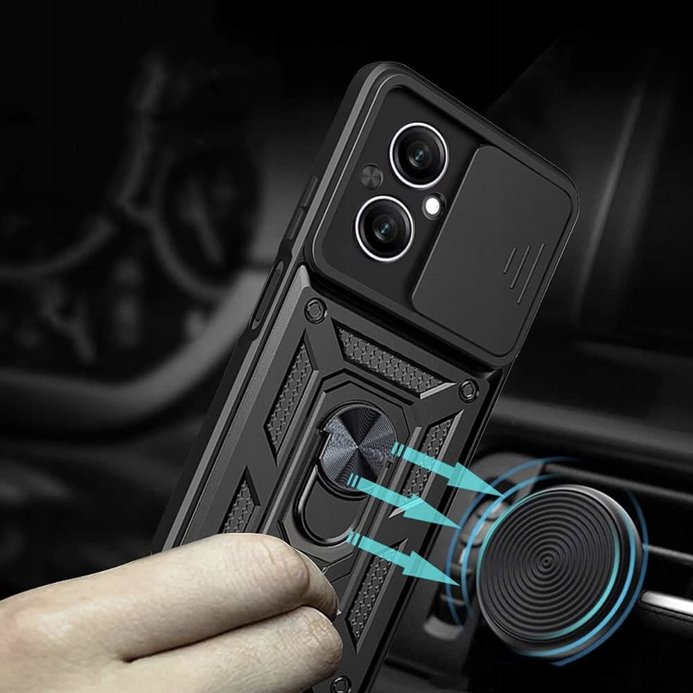 Techsuit CamShield Series - θήκη για Realme C67 4G - Μαύρο 3