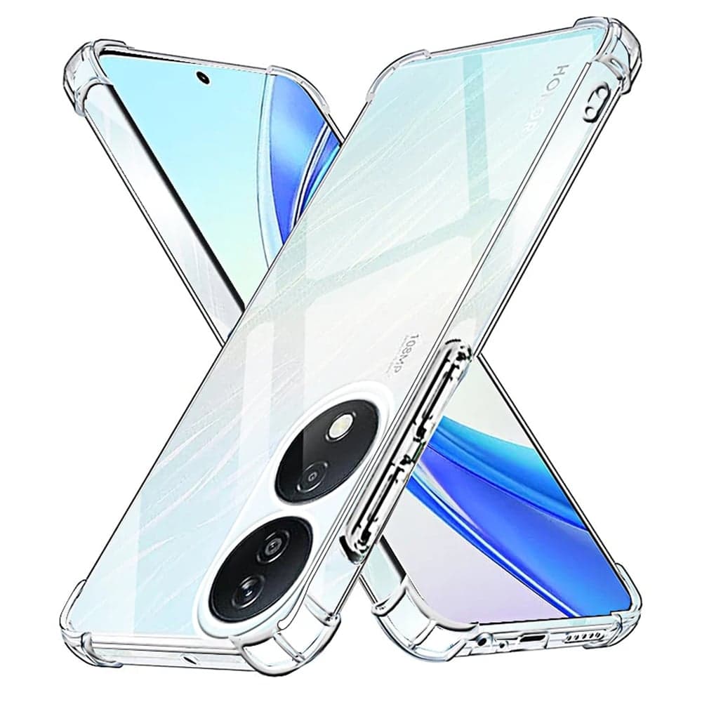 Techsuit Shockproof Clear Silicone - θήκη για Honor X7b - Διάφανο