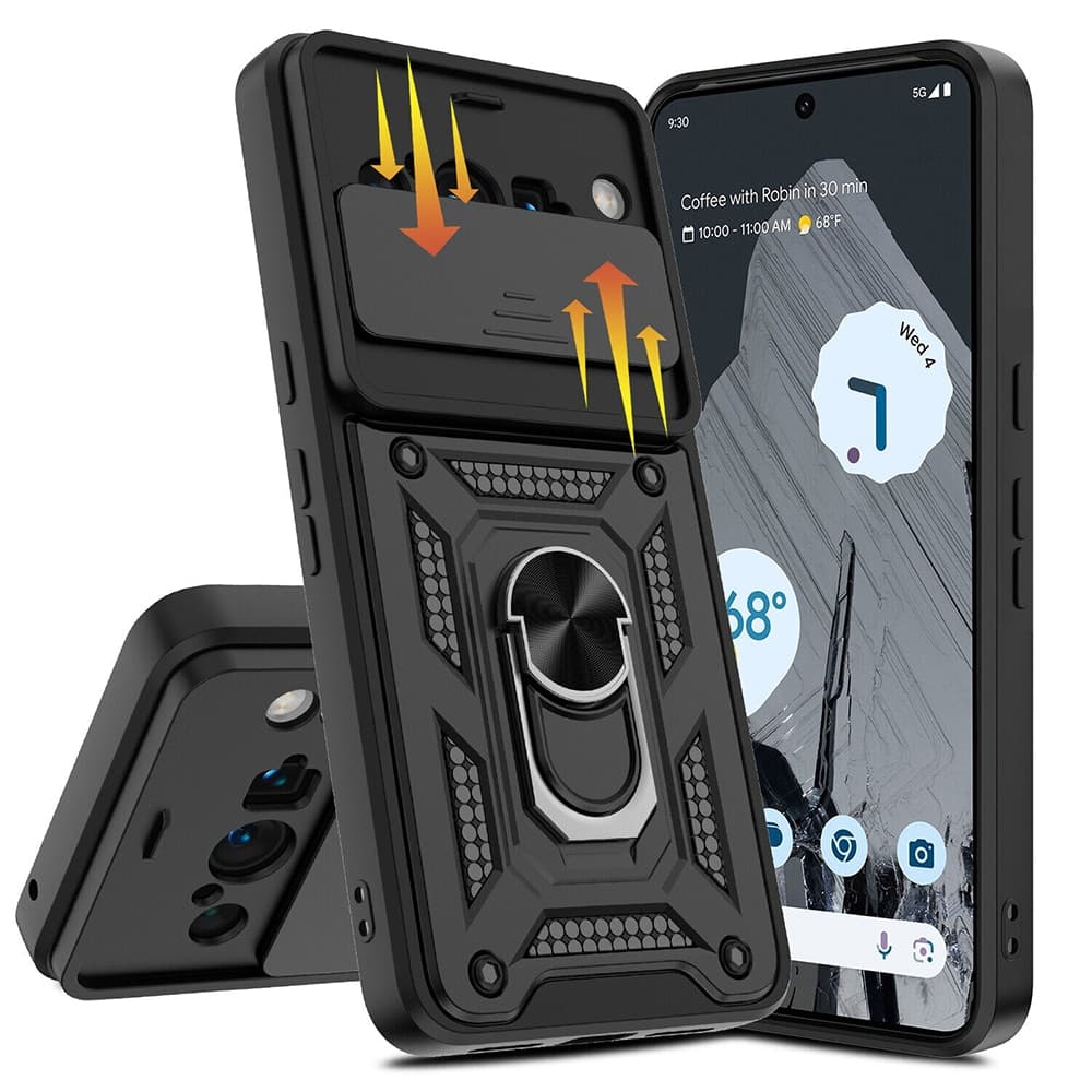 Techsuit CamShield Series - θήκη για Google Pixel 8 Pro - Μαύρο 3