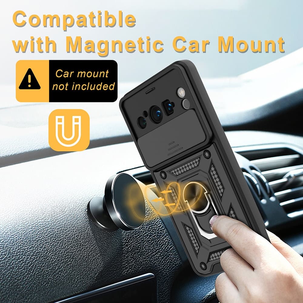 Techsuit CamShield Series - θήκη για Google Pixel 8 Pro - Μαύρο 4