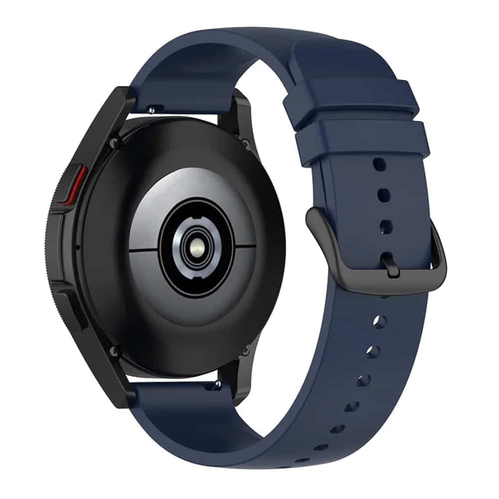Techsuit - Watchband 22mm (W001) - Huawei Watch GT 2 (46mm)/GT 2 Pro/GT 3 Pro (46mm)/Ultimate, Xiaomi Watch S1 - Dark Blue 4