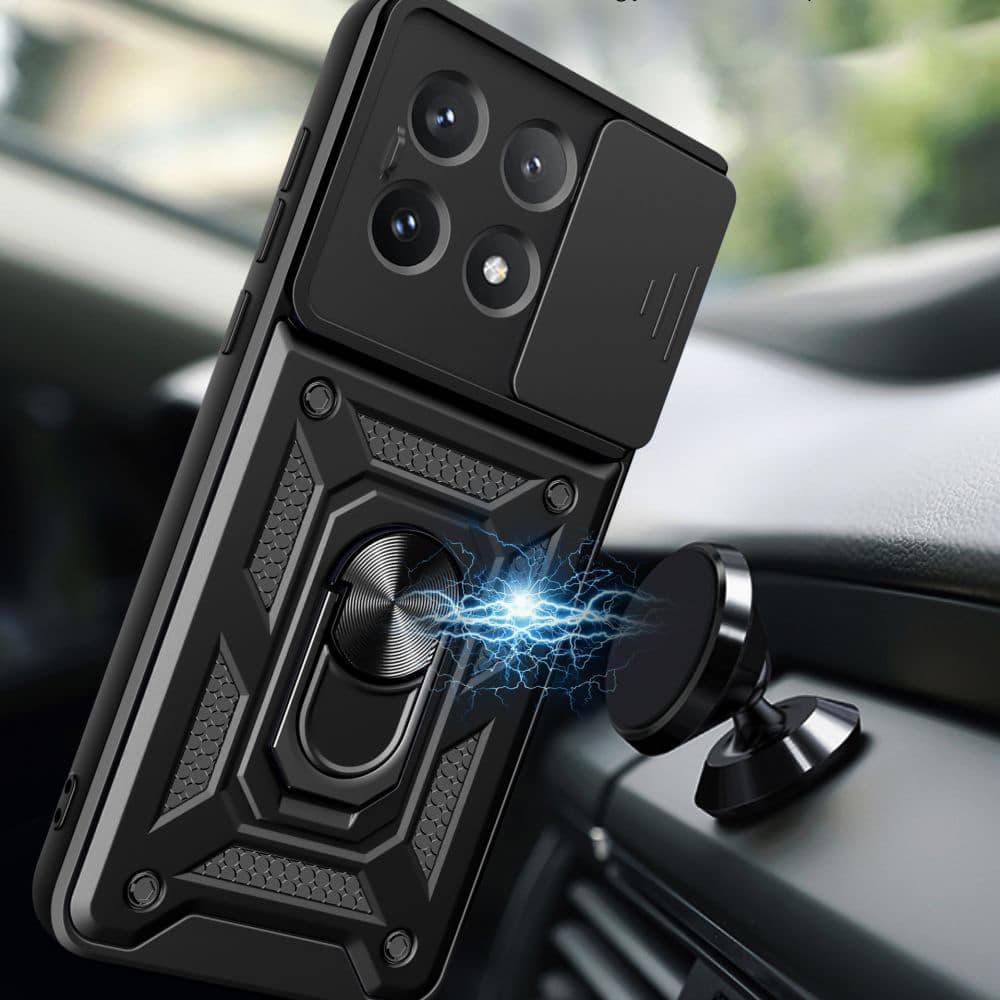 Techsuit CamShield Series - θήκη για Xiaomi Poco X6 Pro - Μαύρο 2