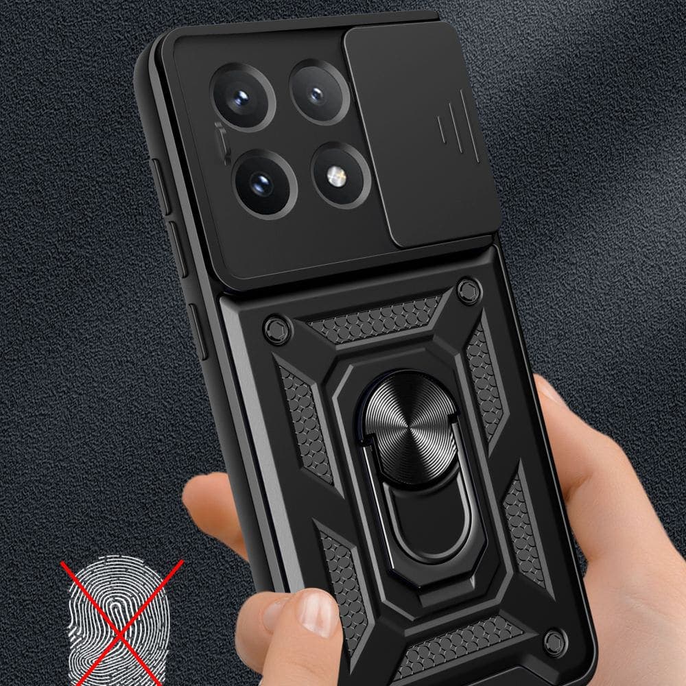 Techsuit CamShield Series - θήκη για Xiaomi Poco X6 Pro - Μαύρο 4