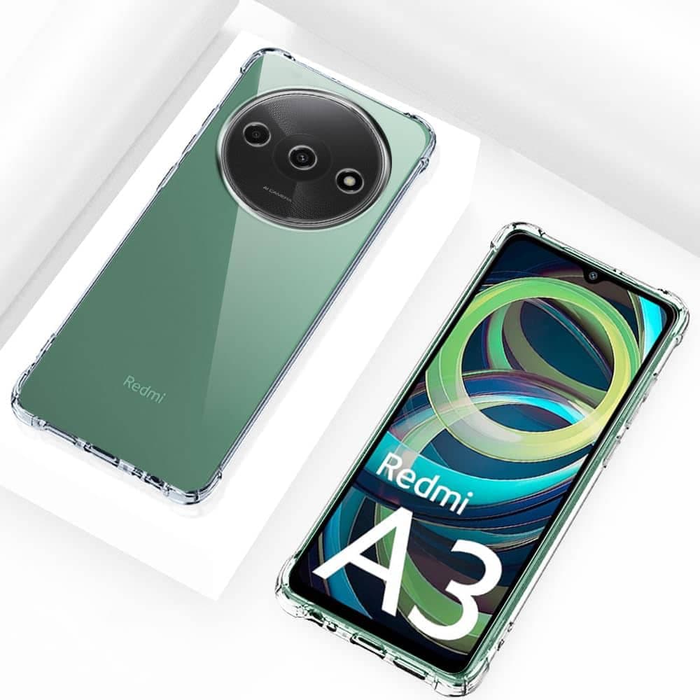 Techsuit Shockproof Clear Silicone - θήκη για Xiaomi Redmi A3 / - Διάφανο 4