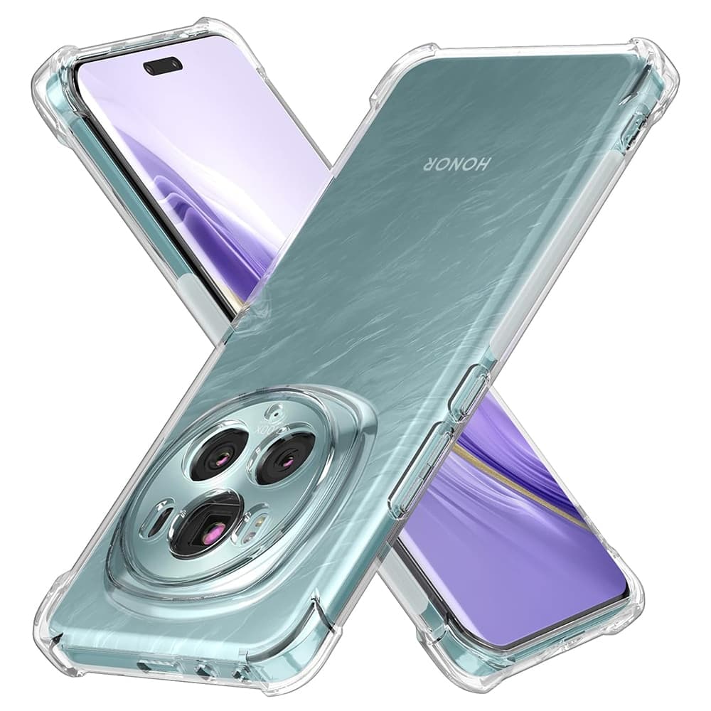 Techsuit Shockproof Clear Silicone - θήκη για Honor Magic6 Pro - Διάφανο
