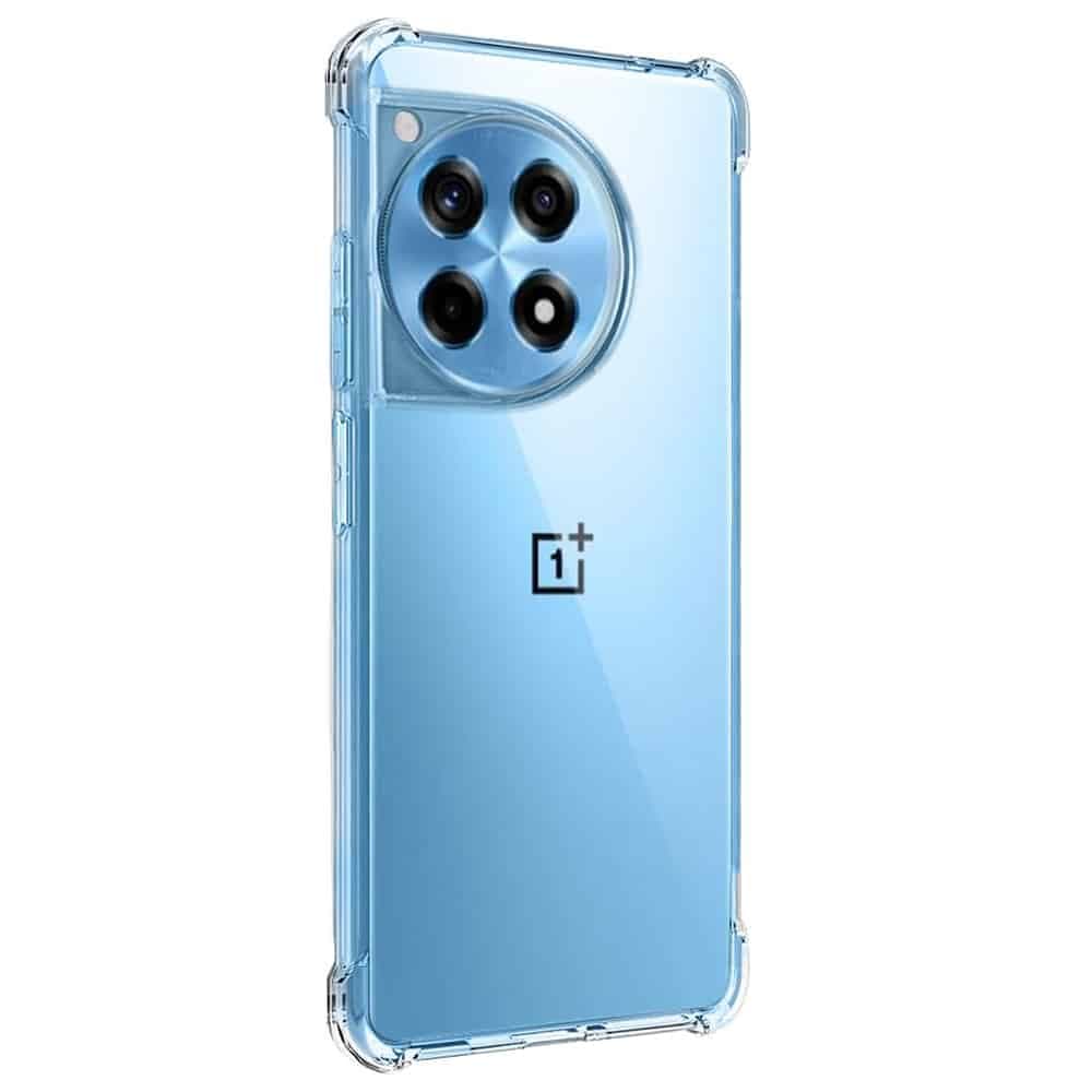 Techsuit Shockproof Clear Silicone - θήκη για Oneplus 12R - Διάφανο 2