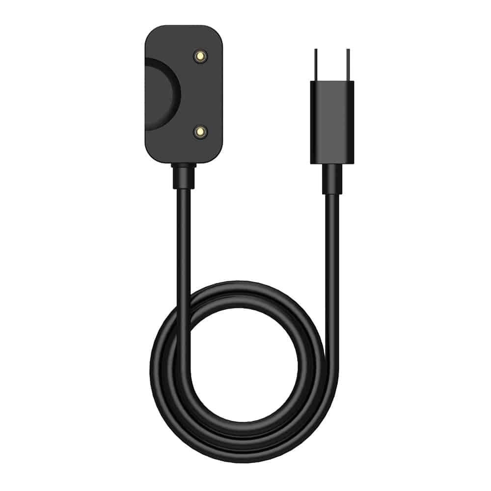 Techsuit - SmartWatch Wireless Charging Καλώδιο (WCC1) - Type-C, for Samsung Galaxy Fit3, 5V, 1A, 5W, 1m - Black 2